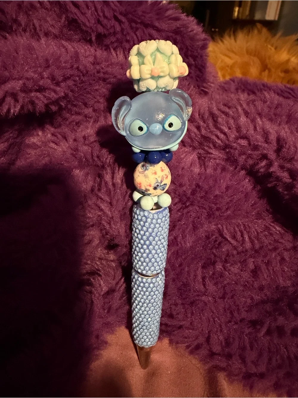 Stitch Floral Dream Beaded Pen